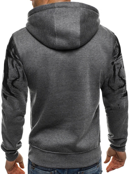 Hoodie met unieke opdruk - Merten