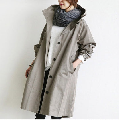 Trenchcoat voor dames, wind en waterdicht - Nora