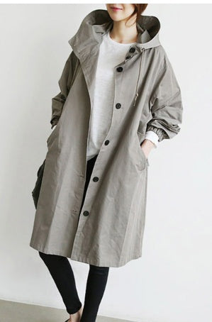 Trenchcoat voor dames, wind en waterdicht - Nora