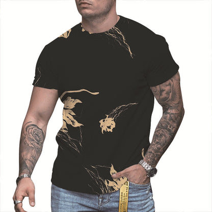 T-shirt met korte mouwen en ronde hals - Joris