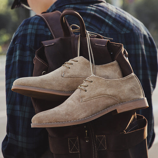 Geborsteld  Britse Stijl Lederen Schoenen - Casper