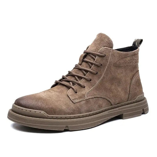 Suede winterschoenen heren - Mark