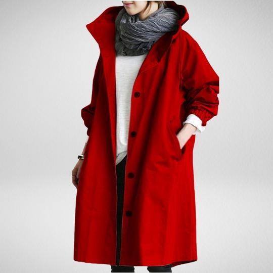 Trenchcoat voor dames, wind en waterdicht - Nora