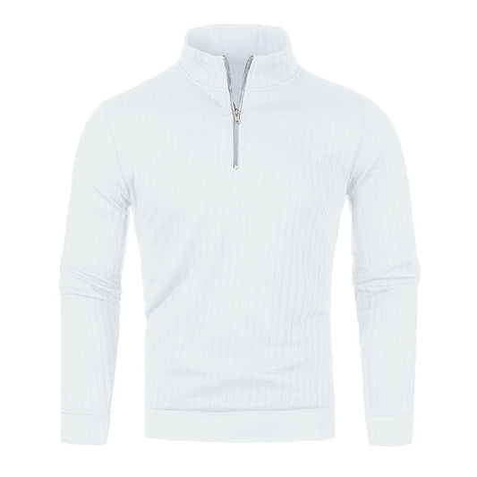 Half-zip heren trui